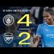 8 Minute Highlights | Man City 4-2 Arsenal | Women's Super League | Hemp's incredible brace