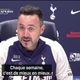 Tottenham : De Zerbi : "Si on gagne, je suis prêt à inviter mes joueurs à dîner chaque semaine"